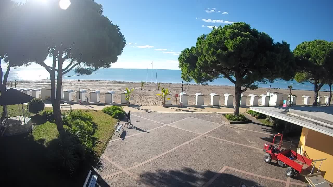 Spletna kamera Gradež (Grado) – Vhod na plažo