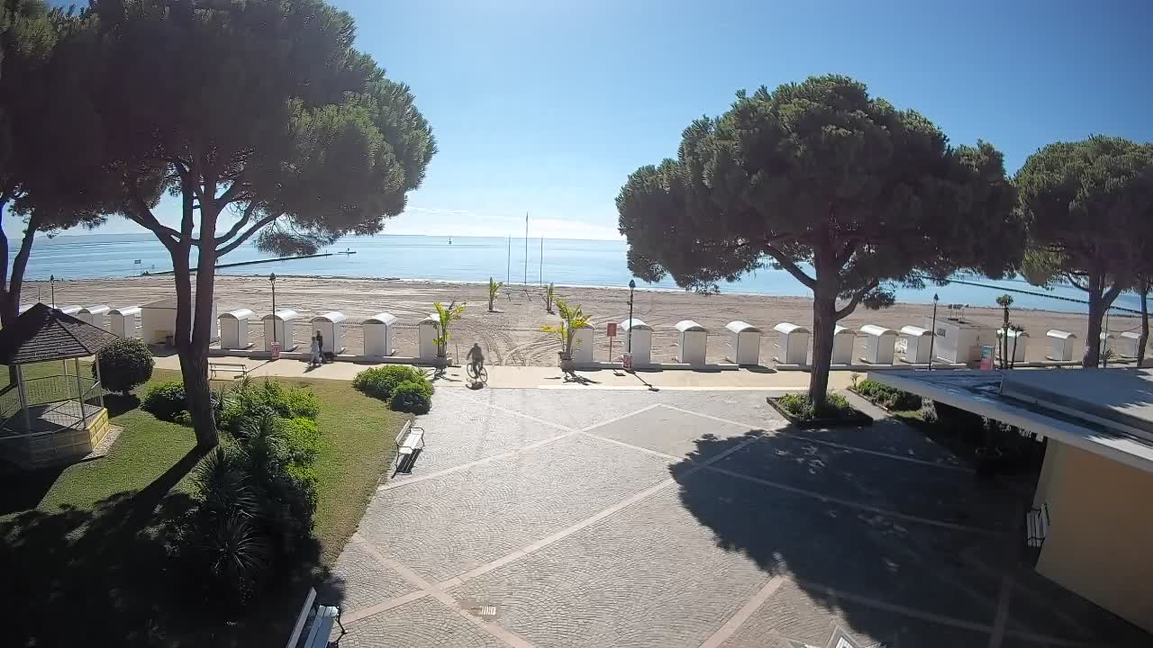 Spletna kamera Gradež (Grado) – Vhod na plažo