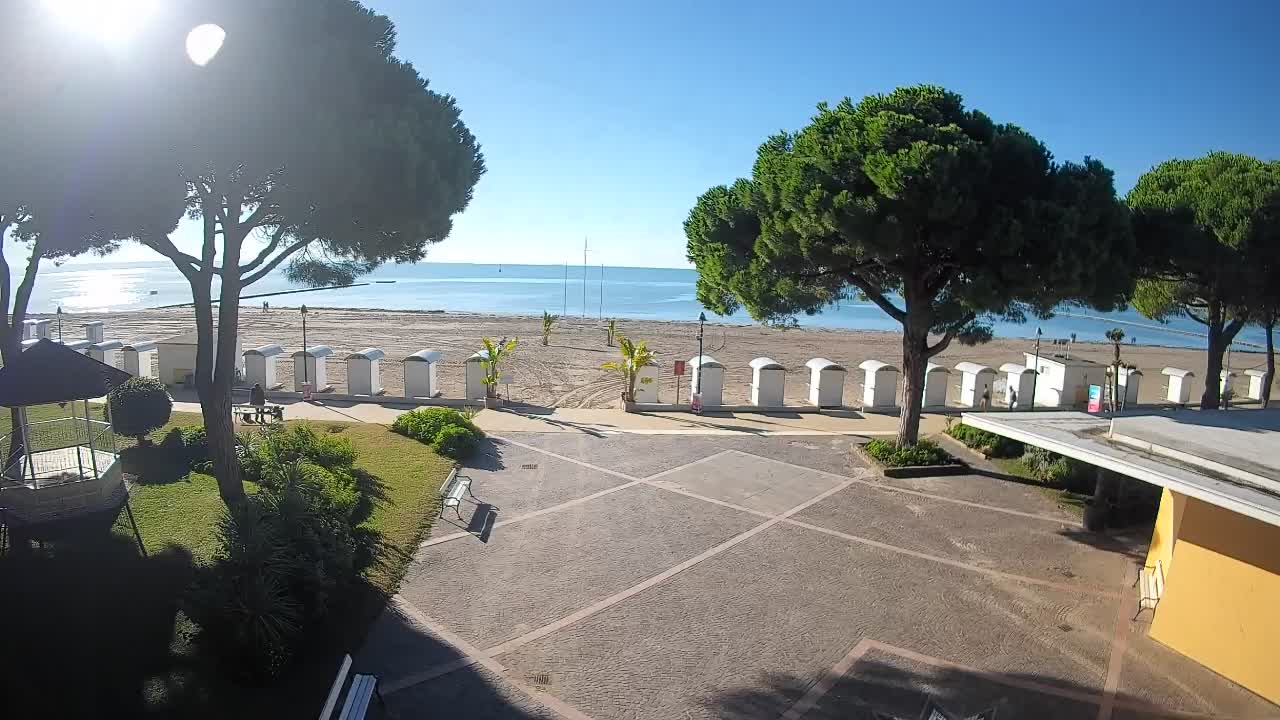 Webcam de Grado – Entrada de la playa (Lido di Grado)