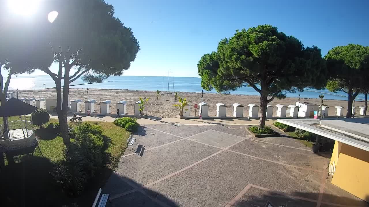 Spletna kamera Gradež (Grado) – Vhod na plažo