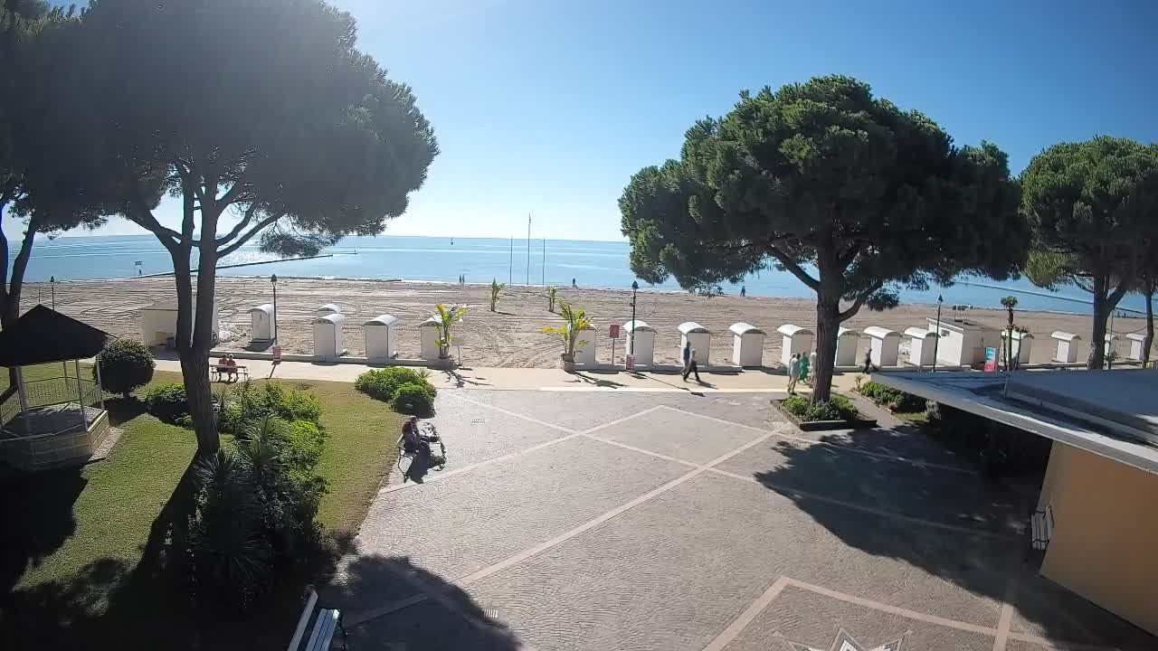 Webcam de Grado – Entrada de la playa (Lido di Grado)