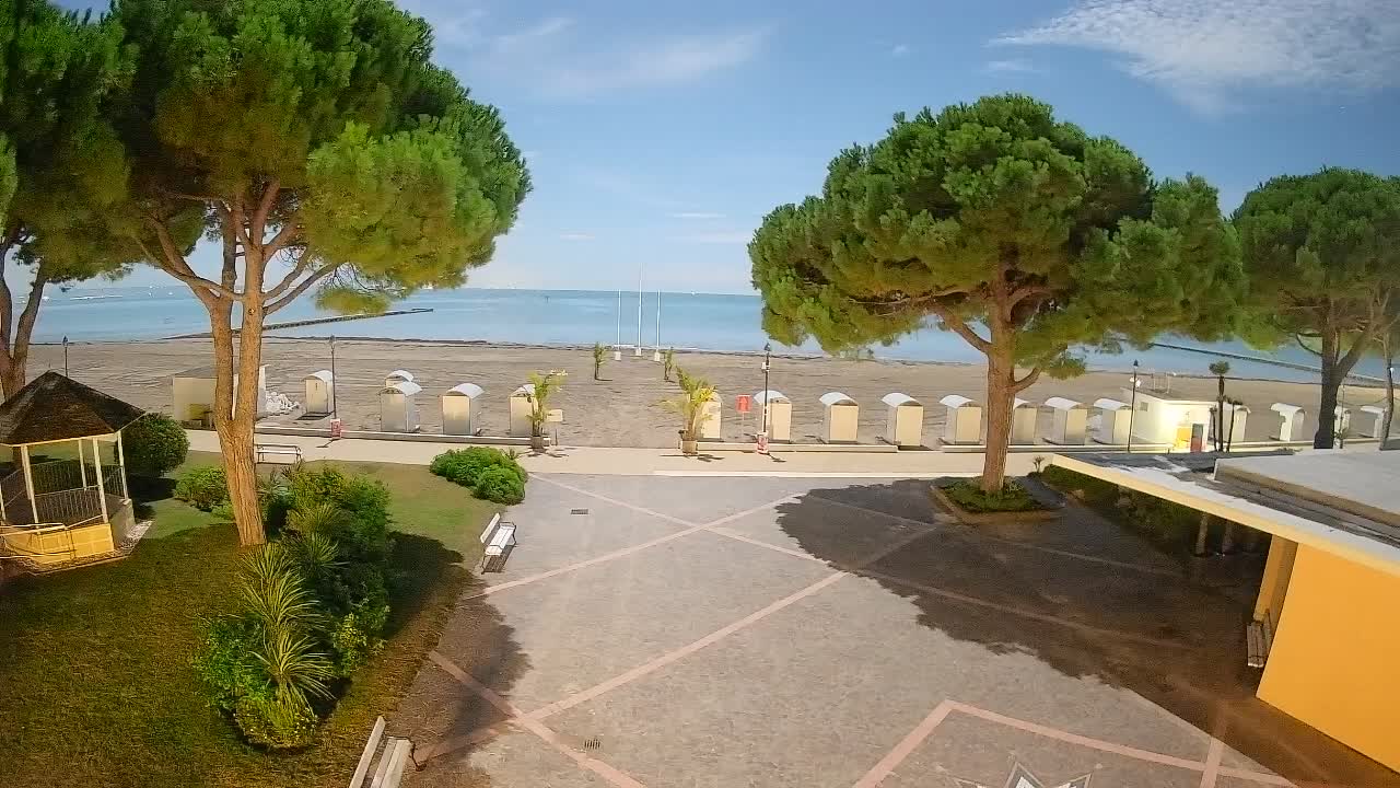 Webcam de Grado – Entrada de la playa (Lido di Grado)