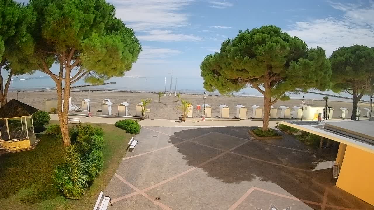 Webcam de Grado – Entrada de la playa (Lido di Grado)