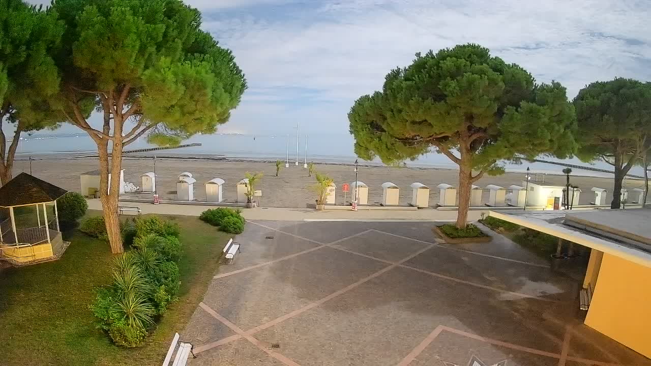 Webcam de Grado – Entrada de la playa (Lido di Grado)