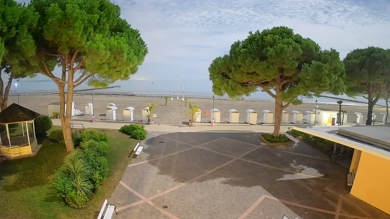 Spletna kamera Gradež (Grado) – Vhod na plažo