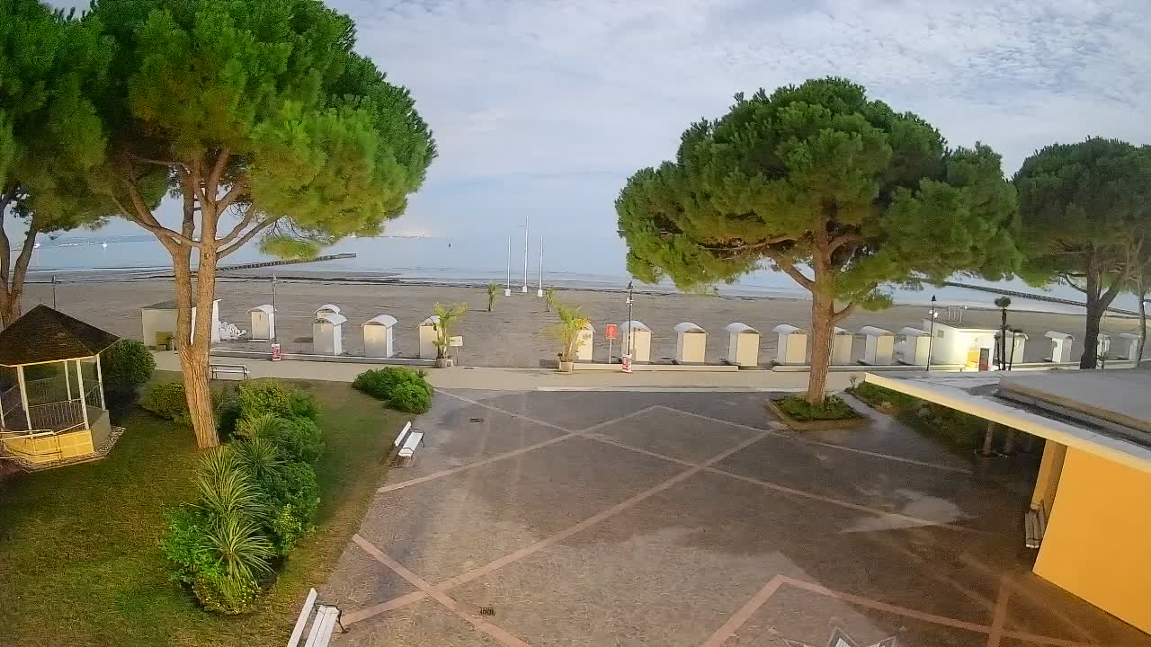 Grado Webcam – Strandzugang am Lido di Grado