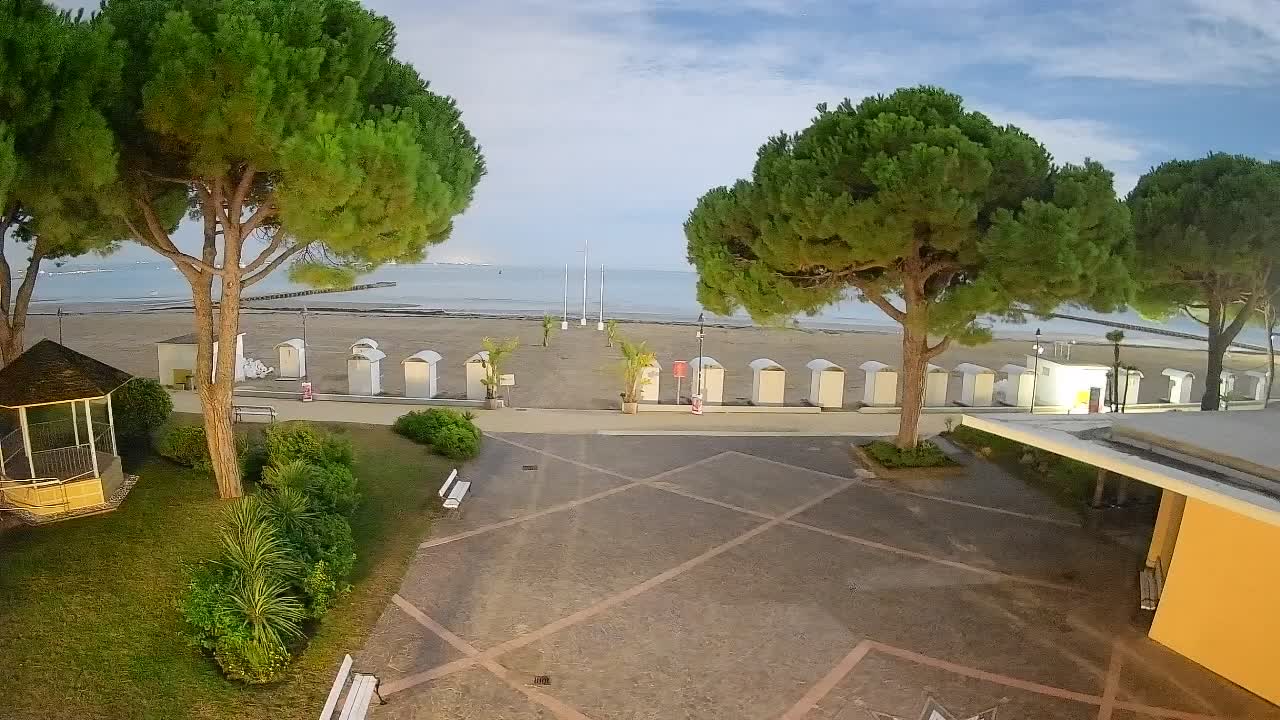 Spletna kamera Gradež (Grado) – Vhod na plažo