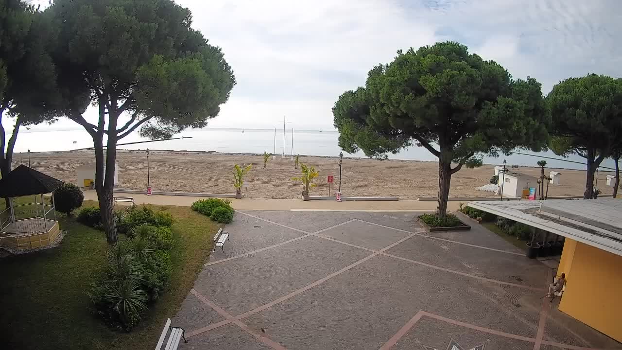 Spletna kamera Gradež (Grado) – Vhod na plažo