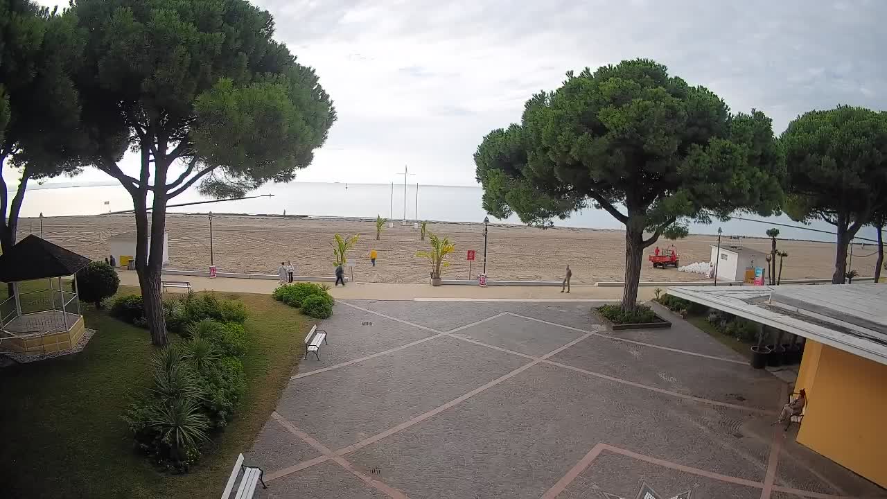 Spletna kamera Gradež (Grado) – Vhod na plažo