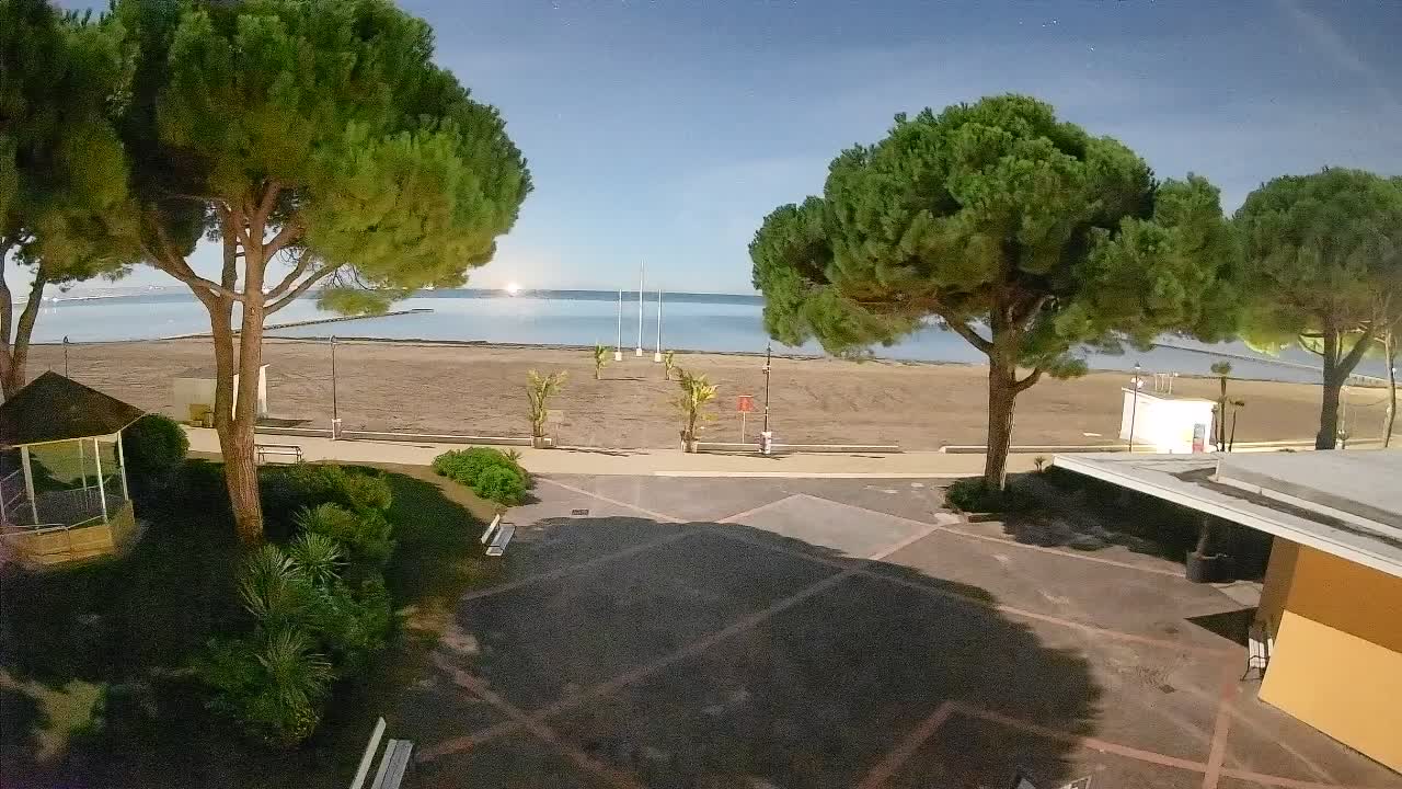 Spletna kamera Gradež (Grado) – Vhod na plažo