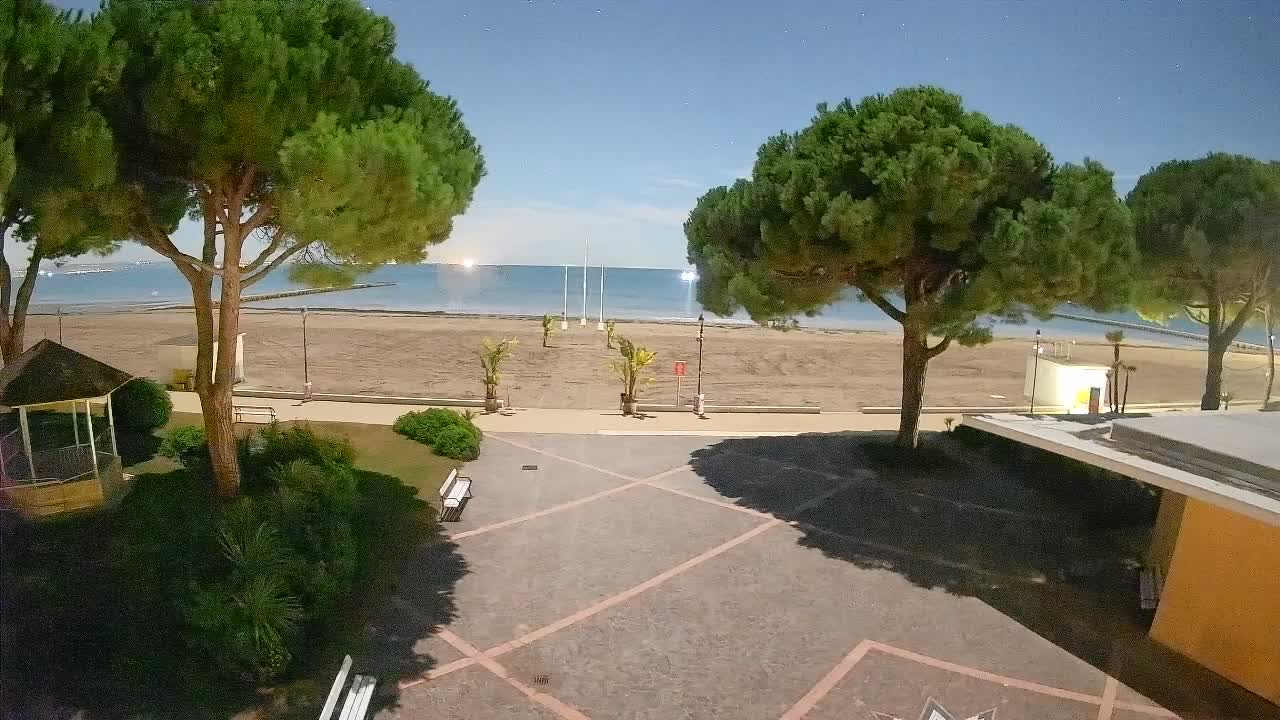 Spletna kamera Gradež (Grado) – Vhod na plažo