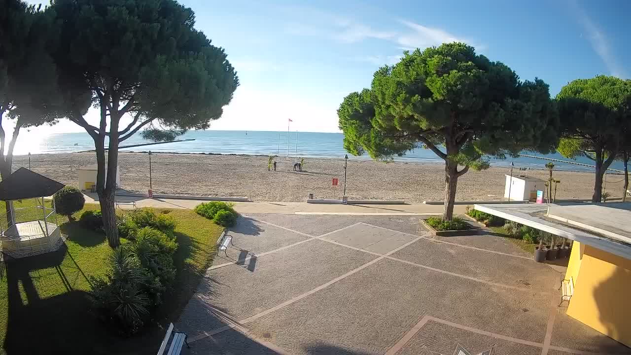 Web kamera Grado – Ulaz na plažu (Lido di Grado)