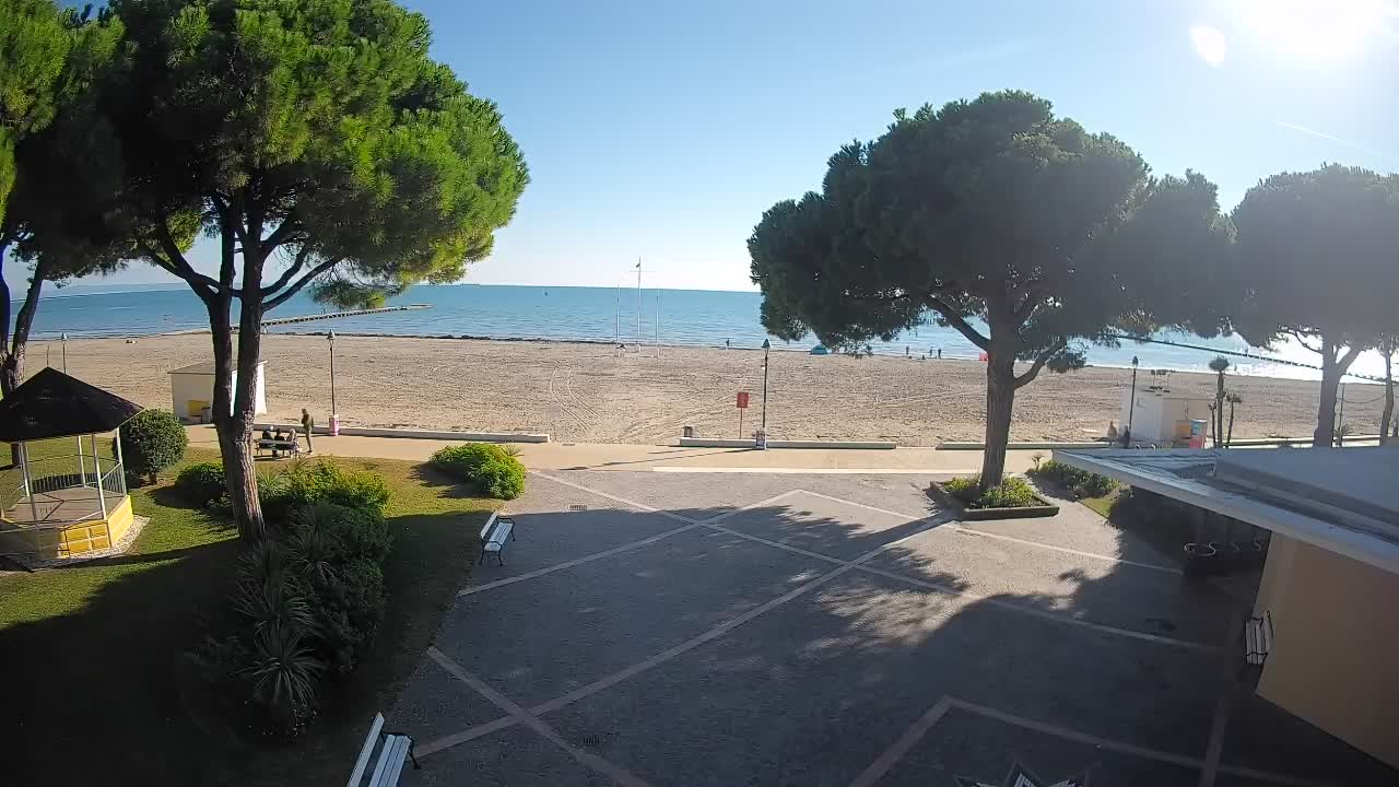 Spletna kamera Gradež (Grado) – Vhod na plažo
