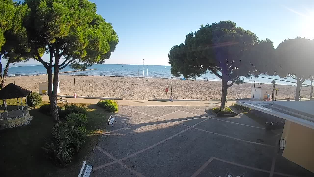 Grado Webcam – Strandzugang am Lido di Grado