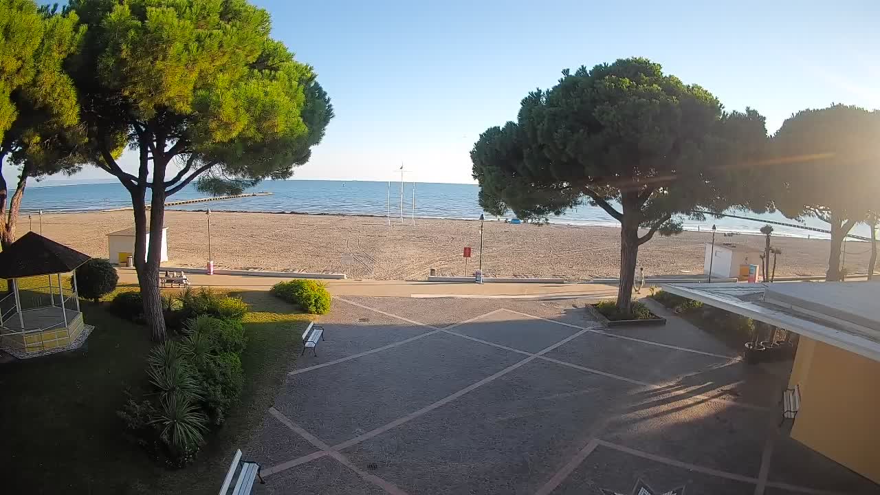 Webcam de Grado – Entrada de la playa (Lido di Grado)