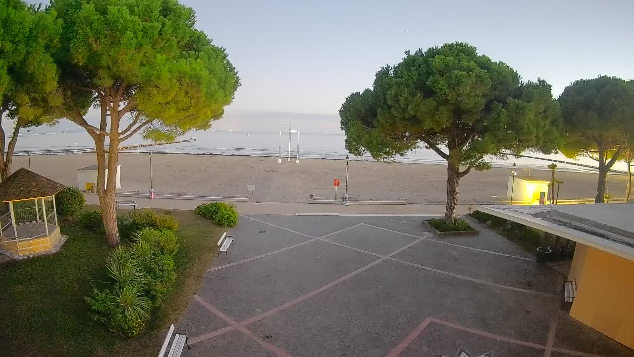 Webcam de Grado – Entrada de la playa (Lido di Grado)