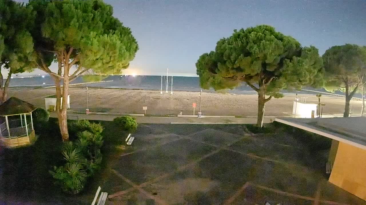 Spletna kamera Gradež (Grado) – Vhod na plažo
