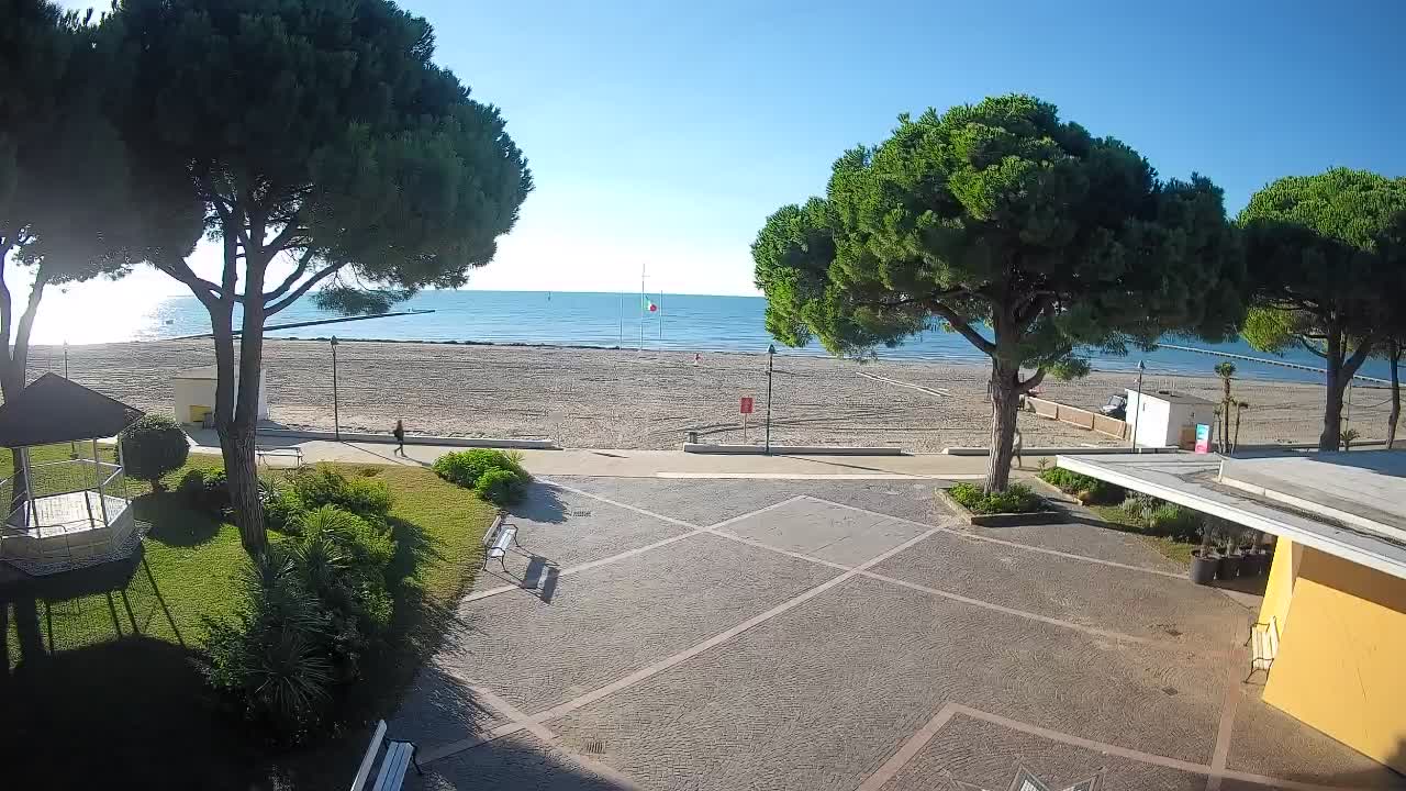 Grado Webcam – Strandzugang am Lido di Grado