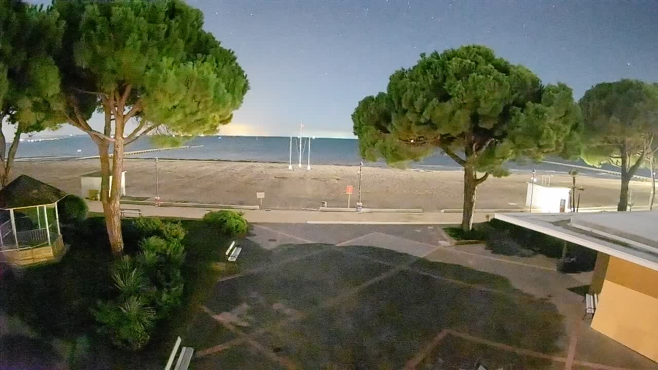 Spletna kamera Gradež (Grado) – Vhod na plažo