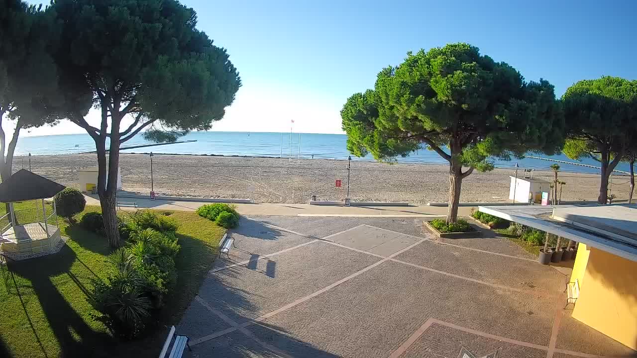 Web kamera Grado – Ulaz na plažu (Lido di Grado)