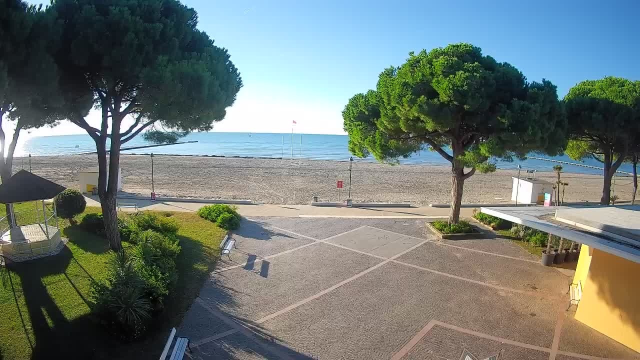 Grado Webcam – Strandzugang am Lido di Grado