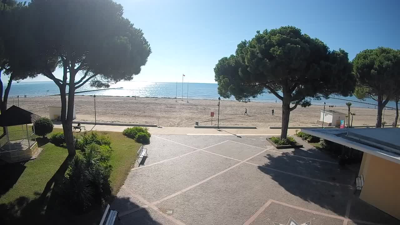 Webcam de Grado – Entrada de la playa (Lido di Grado)