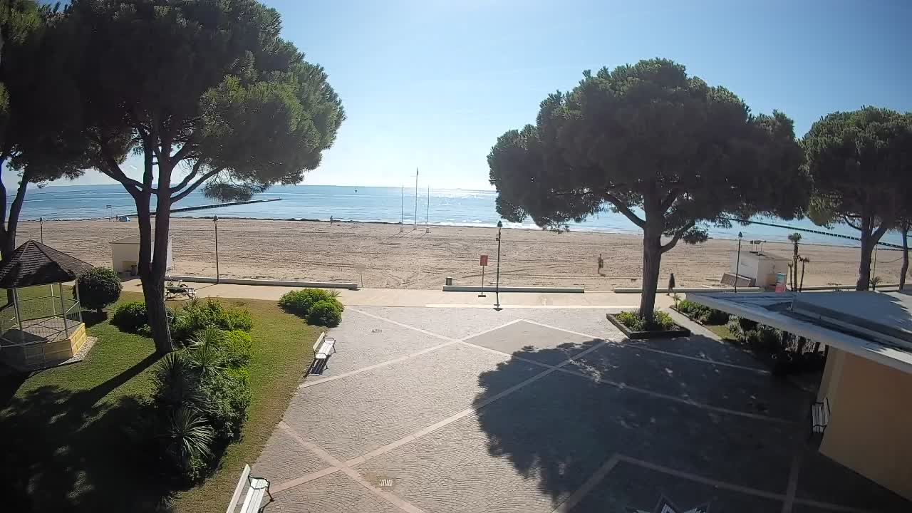 Spletna kamera Gradež (Grado) – Vhod na plažo