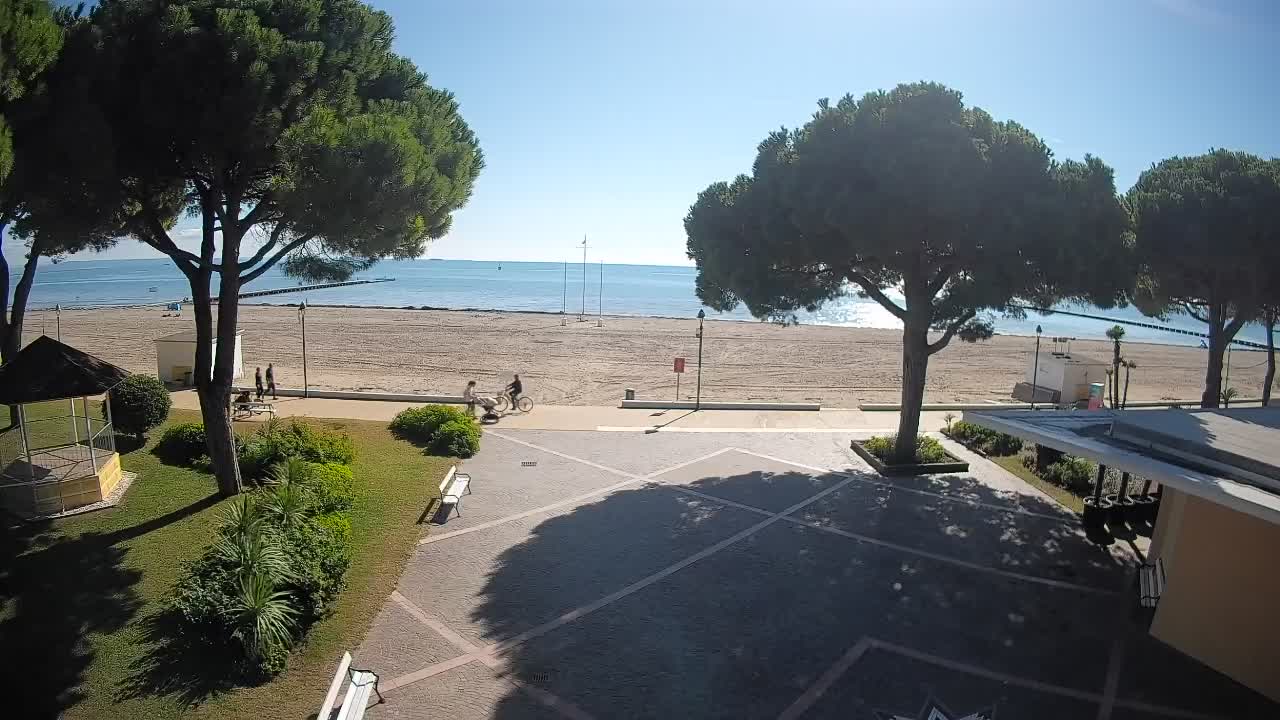 Webcam Grado – Entrée de la plage (Lido di Grado)