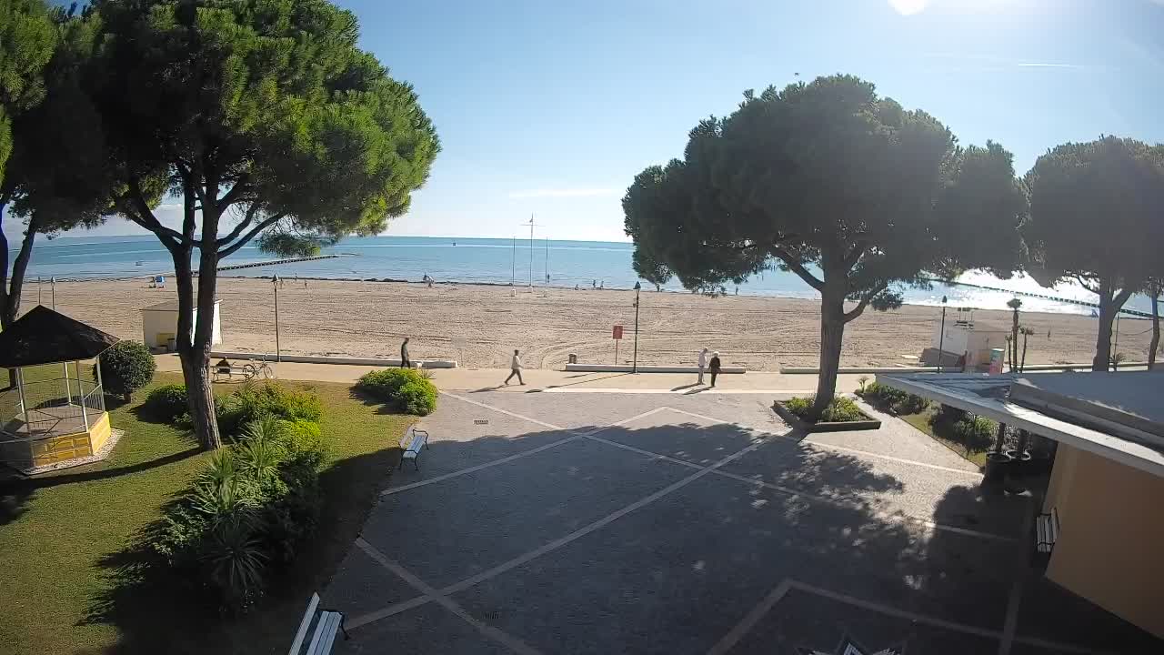 Spletna kamera Gradež (Grado) – Vhod na plažo