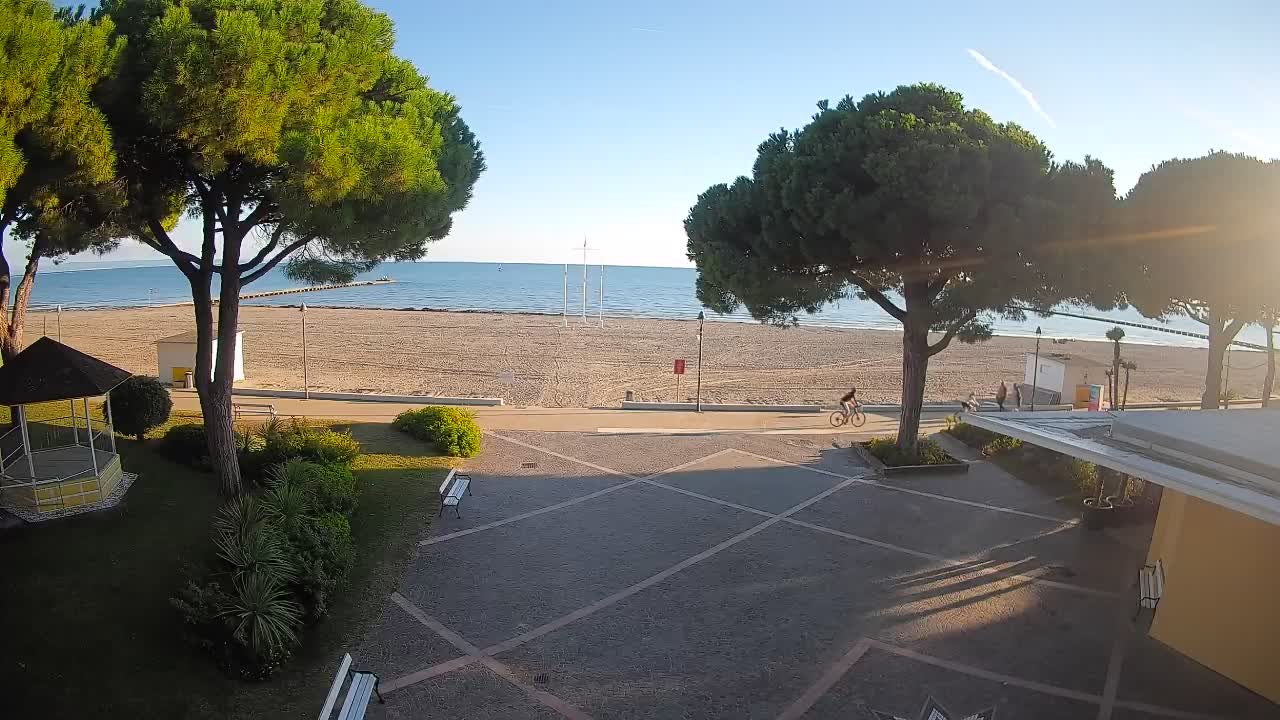 Webcam Grado – Entrée de la plage (Lido di Grado)