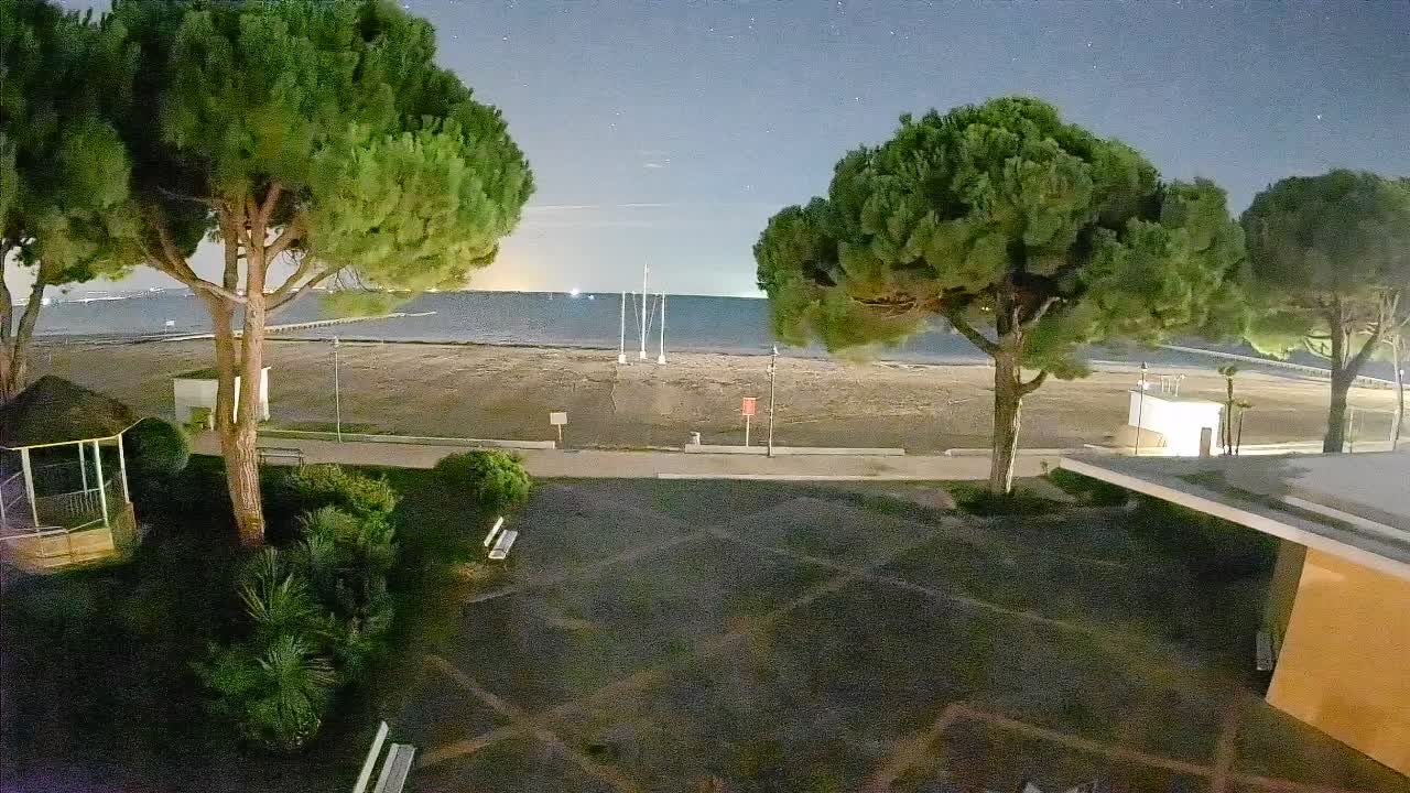 Spletna kamera Gradež (Grado) – Vhod na plažo