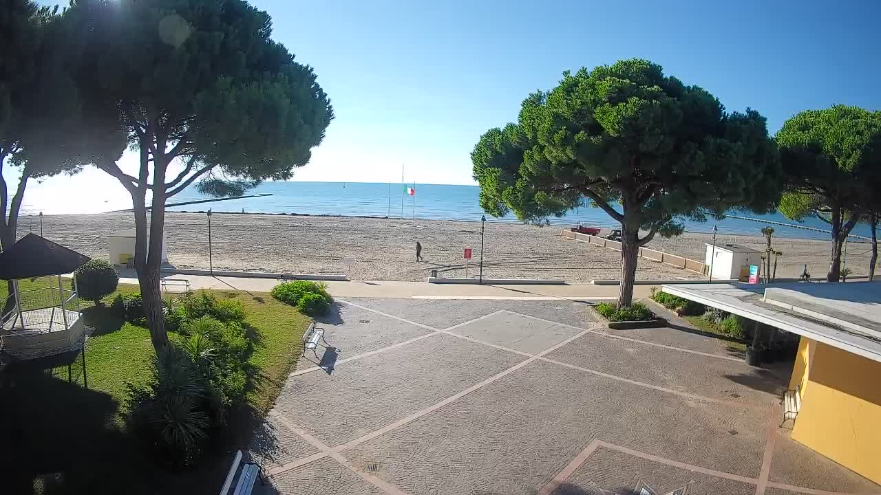 Grado Webcam – Strandzugang am Lido di Grado