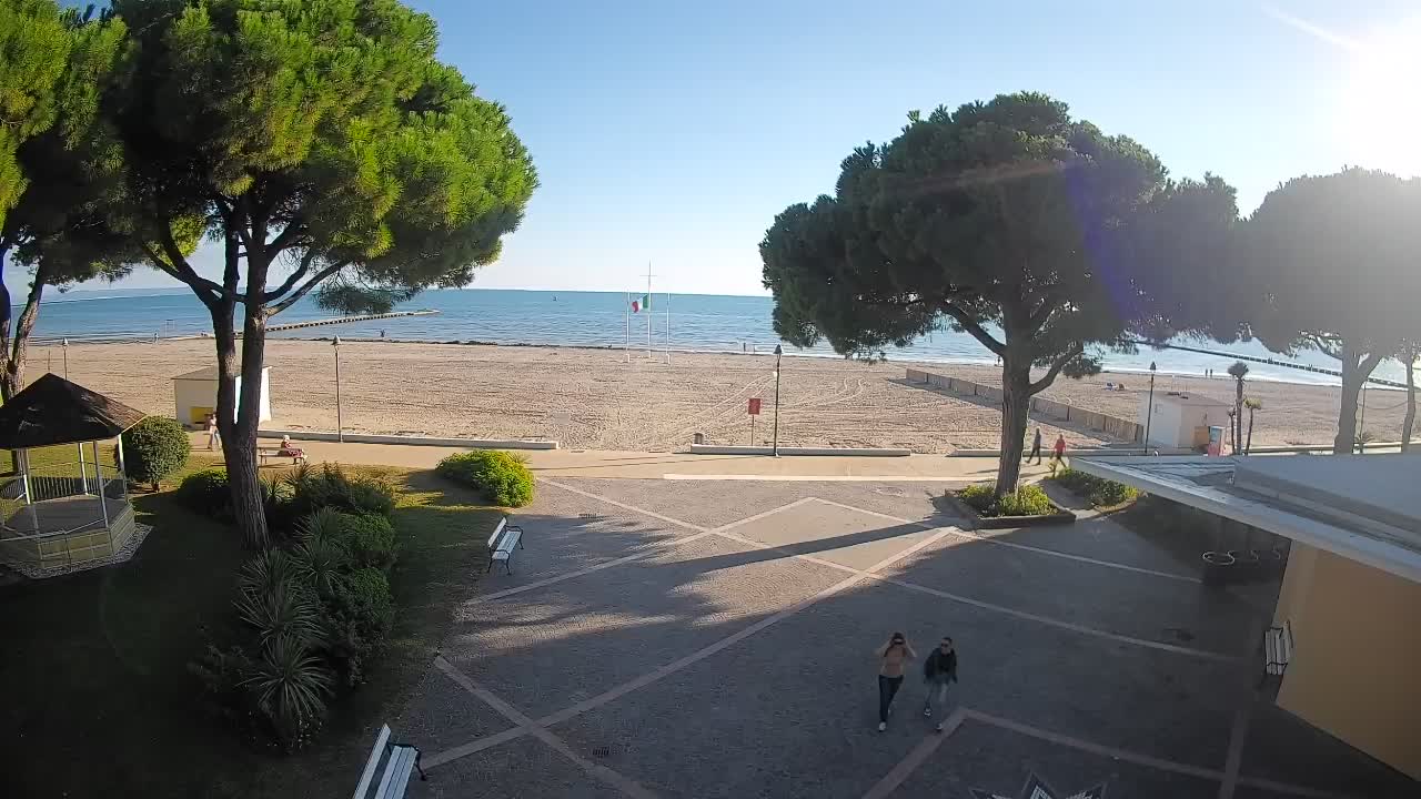 Webcam de Grado – Entrada de la playa (Lido di Grado)