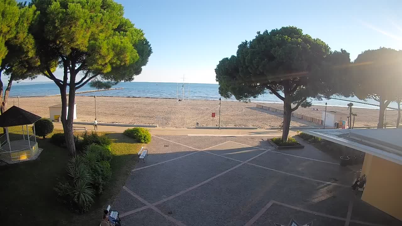 Grado Webcam – Strandzugang am Lido di Grado