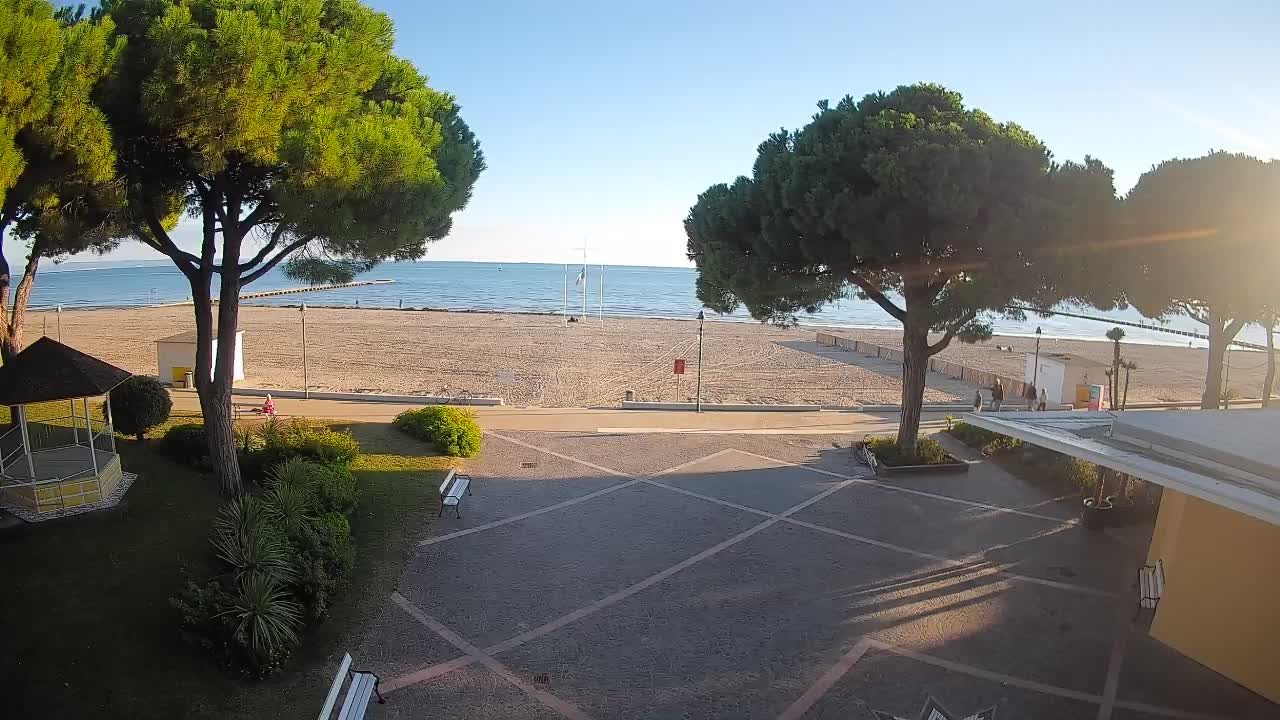 Webcam de Grado – Entrada de la playa (Lido di Grado)