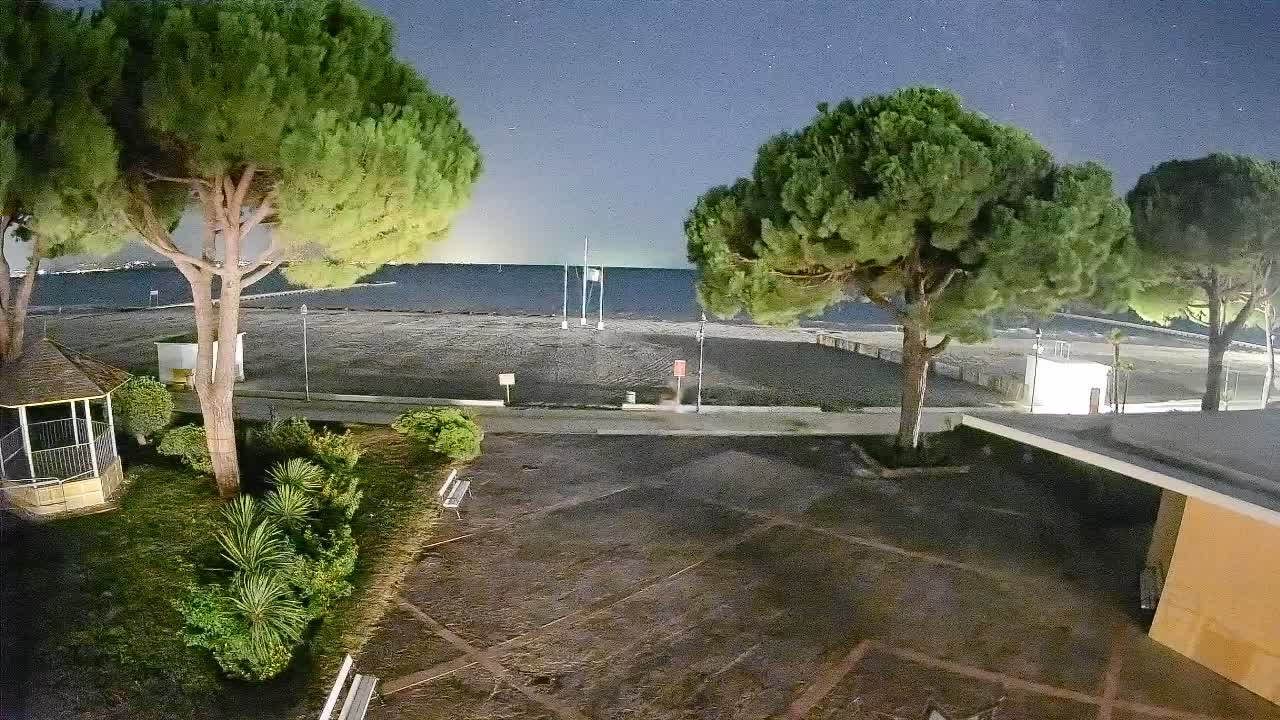 Spletna kamera Gradež (Grado) – Vhod na plažo