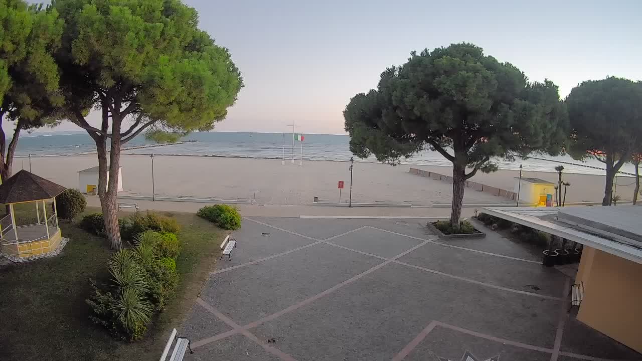 Spletna kamera Gradež (Grado) – Vhod na plažo