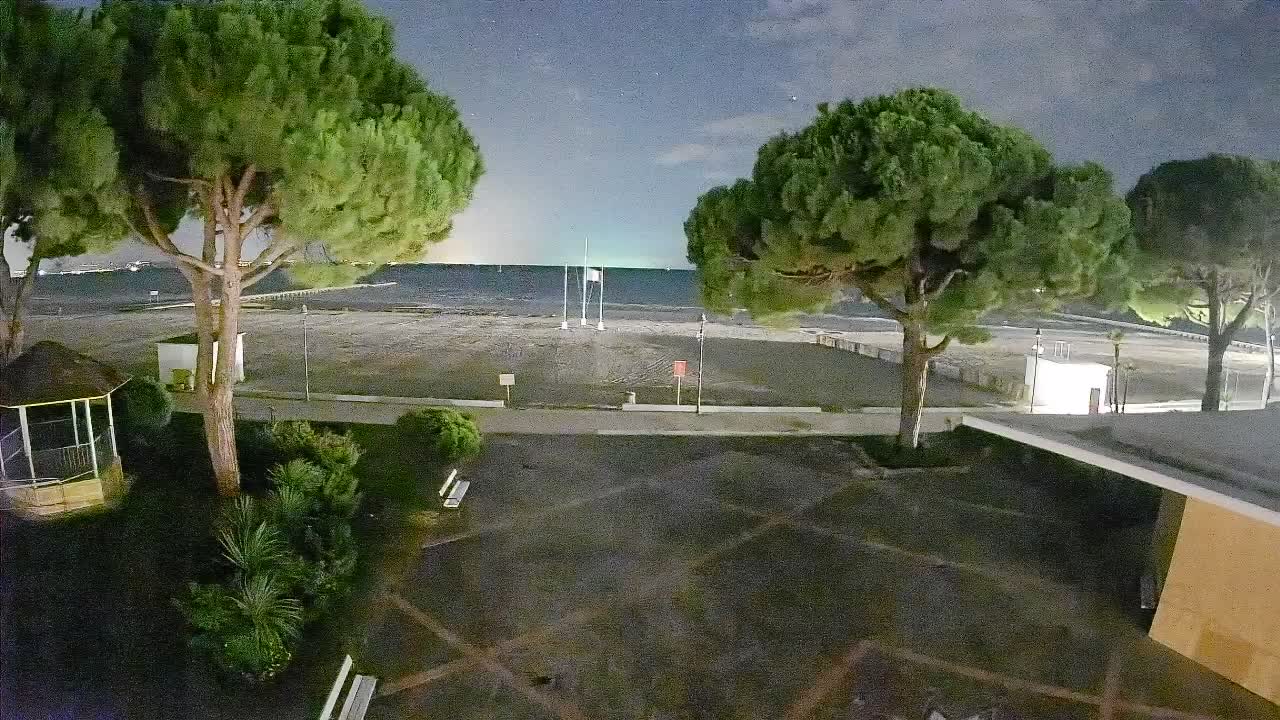 Spletna kamera Gradež (Grado) – Vhod na plažo