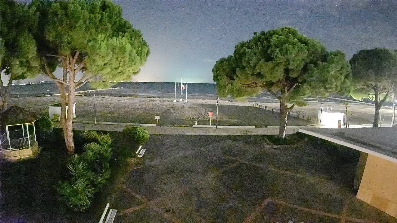 Spletna kamera Gradež (Grado) – Vhod na plažo