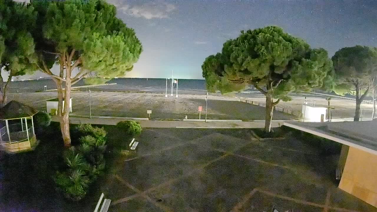 Spletna kamera Gradež (Grado) – Vhod na plažo
