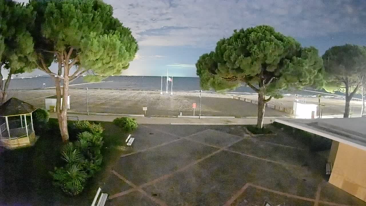 Spletna kamera Gradež (Grado) – Vhod na plažo