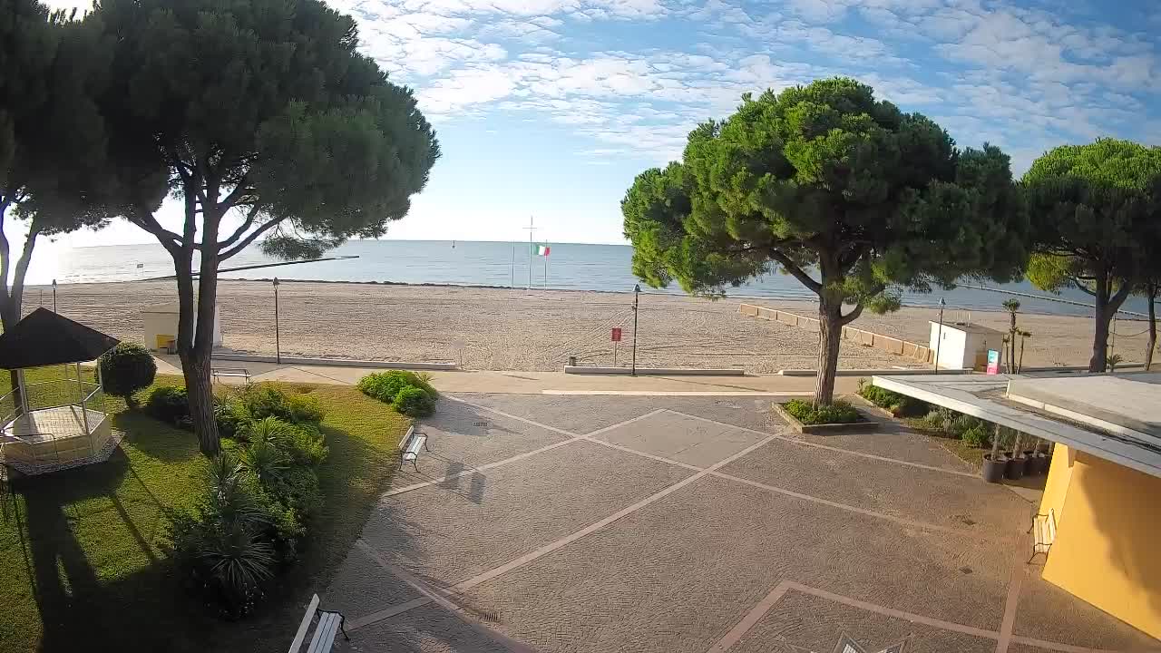 Web kamera Grado – Ulaz na plažu (Lido di Grado)