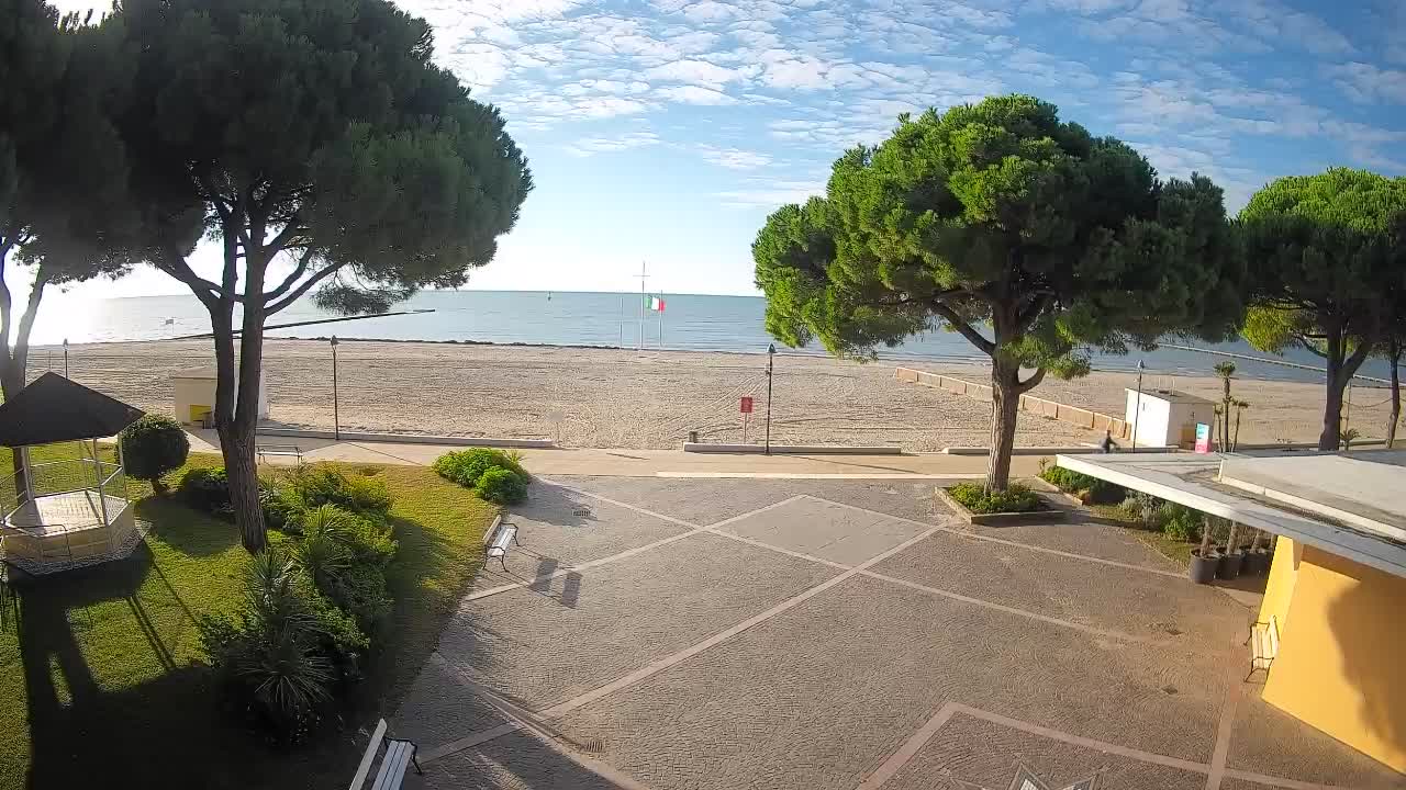 Webcam Grado – Entrée de la plage (Lido di Grado)