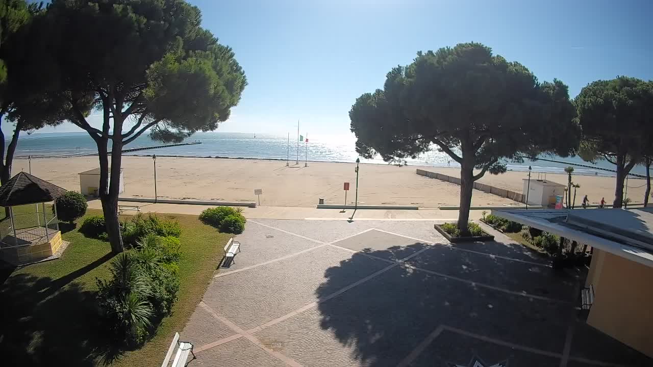 Spletna kamera Gradež (Grado) – Vhod na plažo