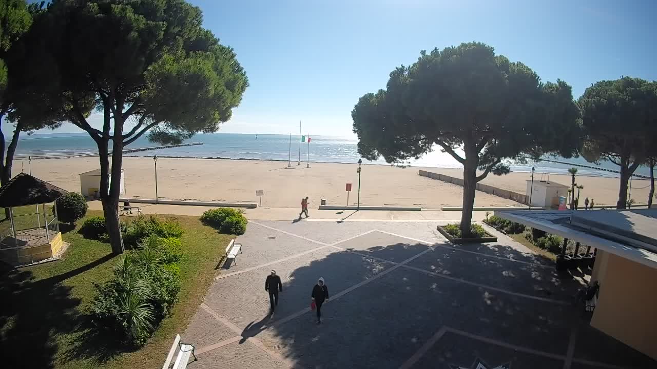Spletna kamera Gradež (Grado) – Vhod na plažo