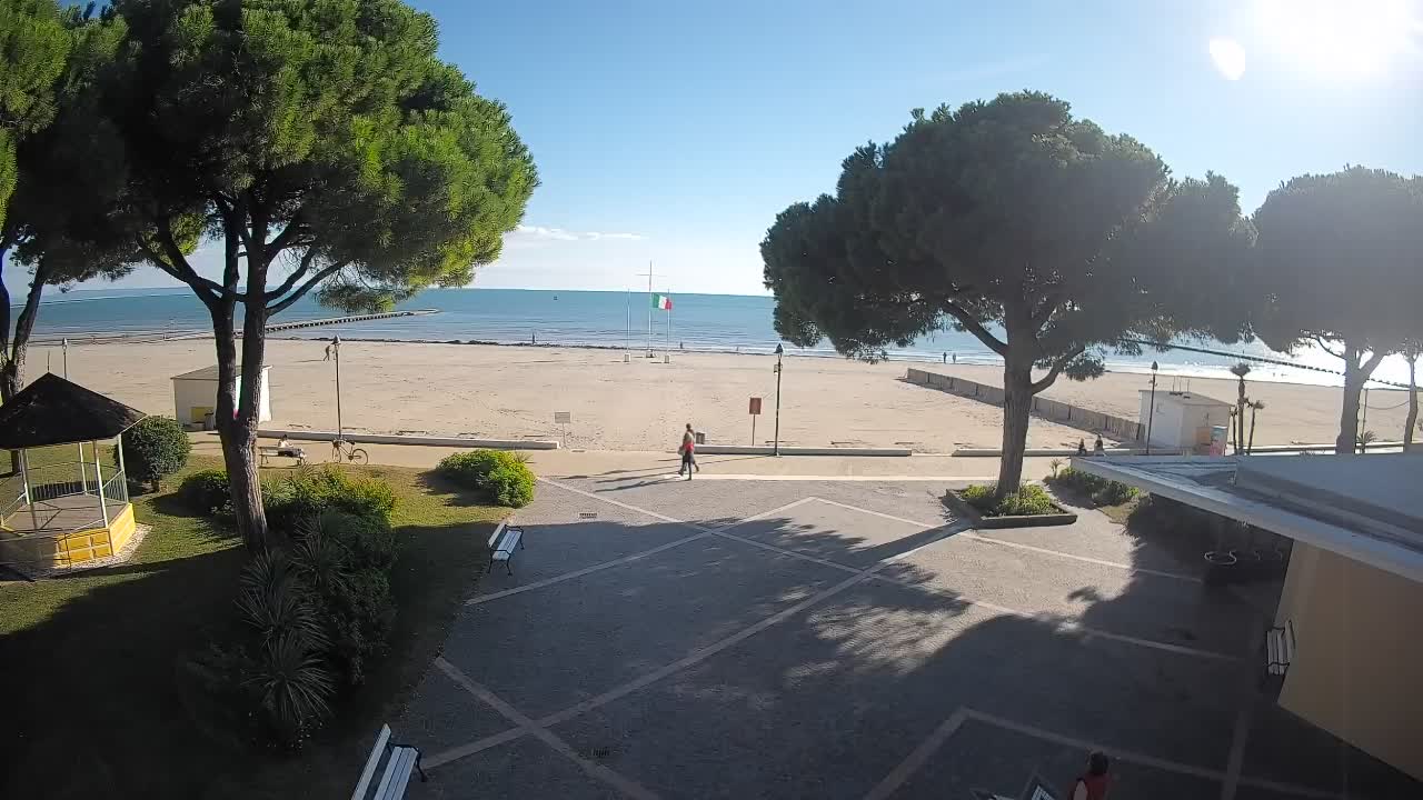 Spletna kamera Gradež (Grado) – Vhod na plažo