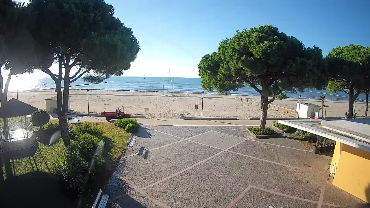 Grado Webcam – Strandzugang am Lido di Grado