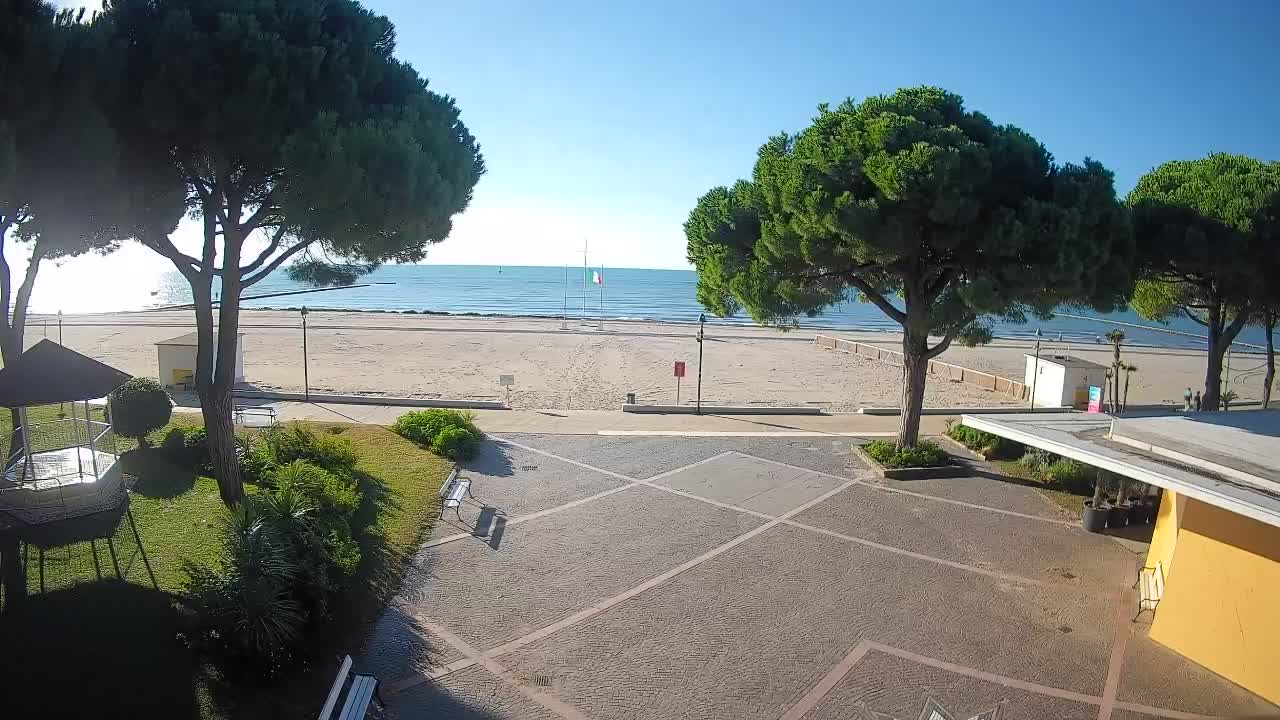 Webcam Grado – Entrée de la plage (Lido di Grado)