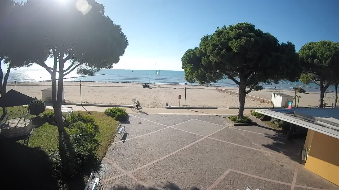 Webcam de Grado – Entrada de la playa (Lido di Grado)