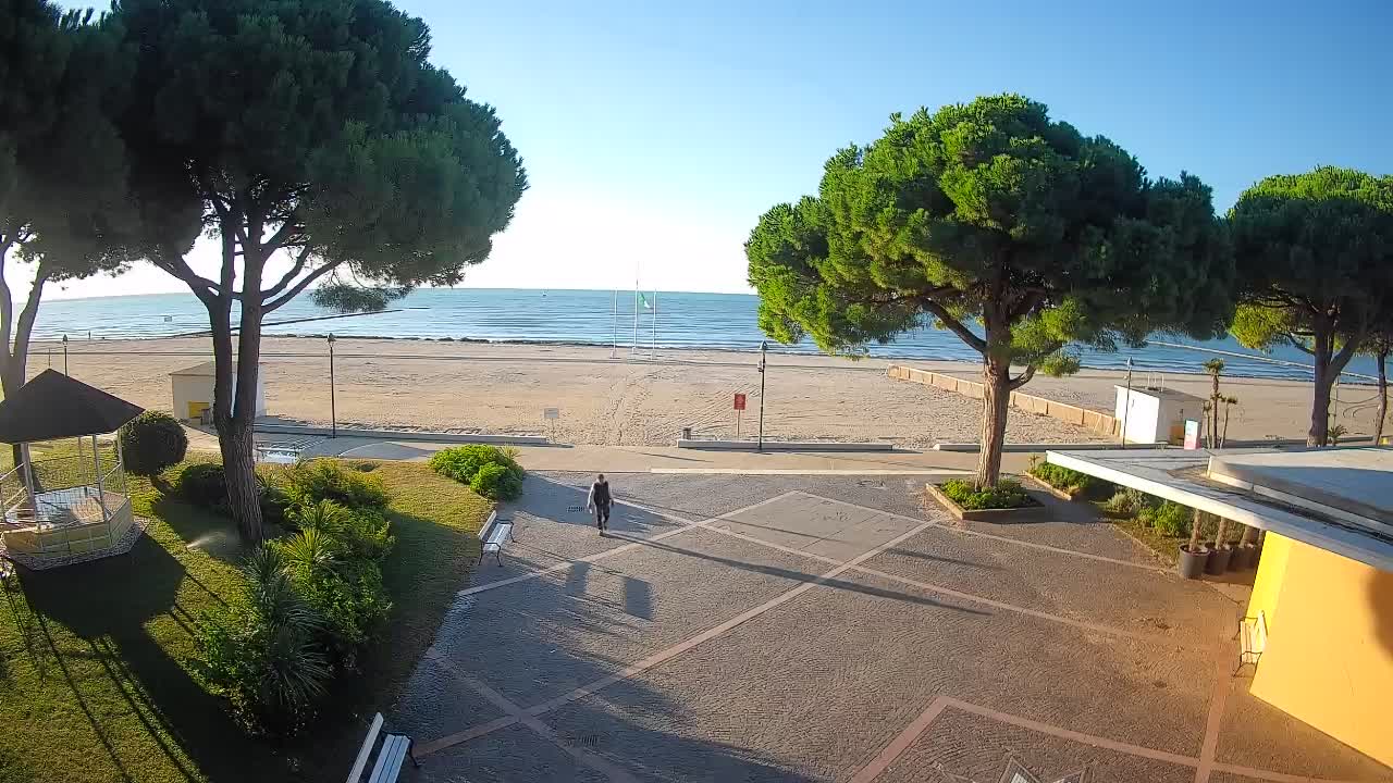 Spletna kamera Gradež (Grado) – Vhod na plažo